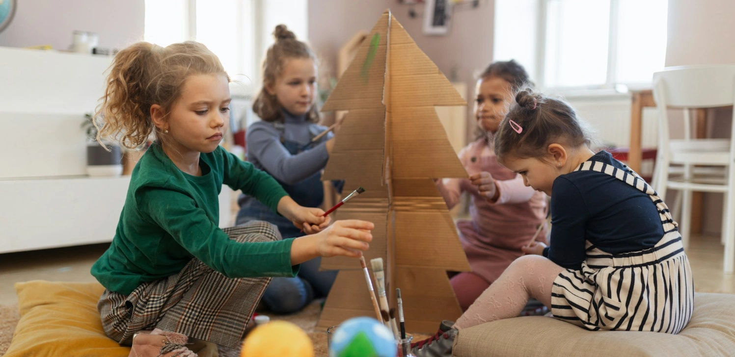 Insulation at a kindergarden